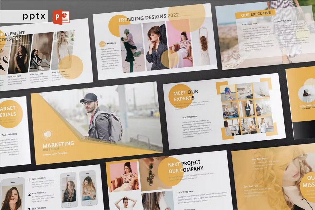 Marketing Research Presentation PowerPoint Template