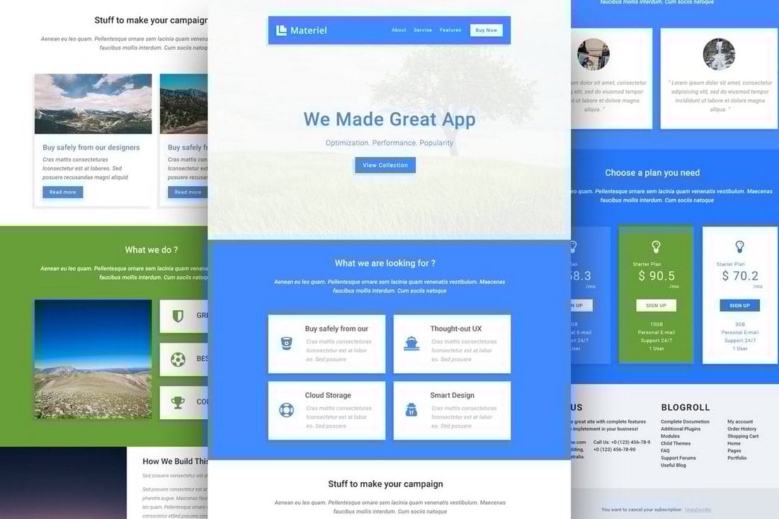 Material - Clean Responsive Email Template