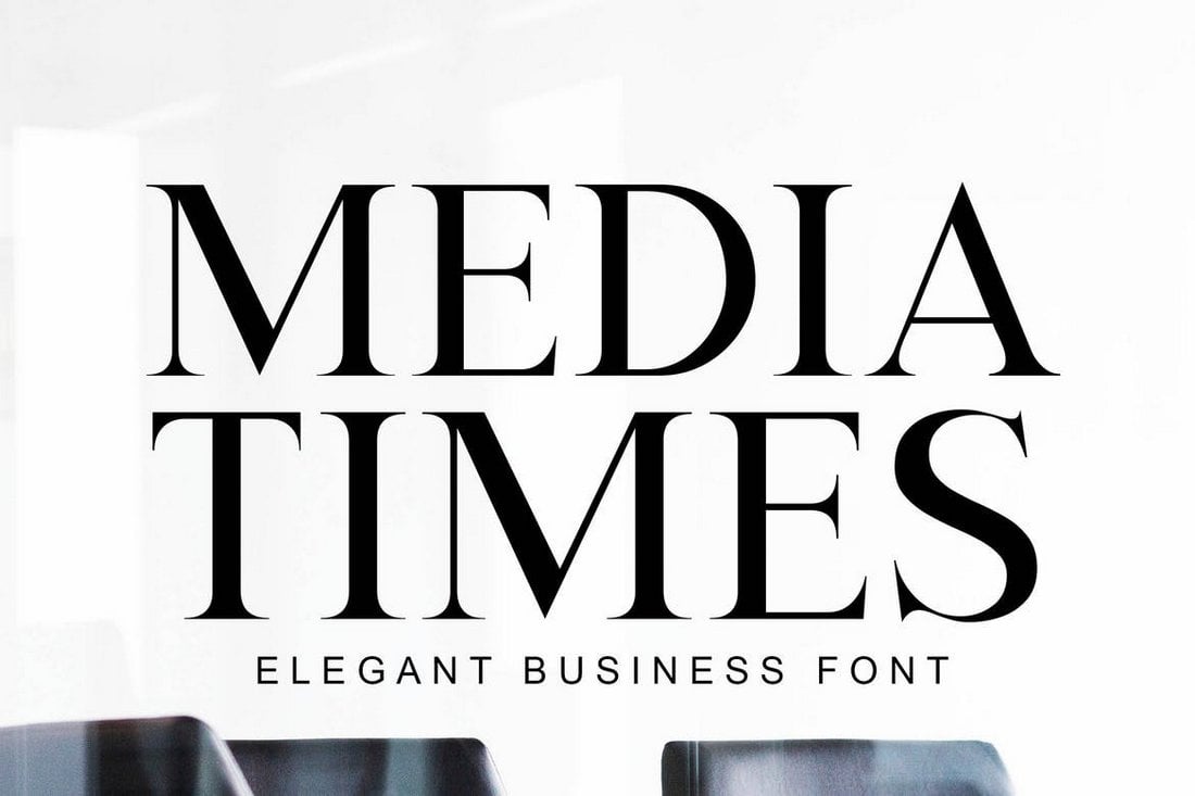 Media-Times-Elegant-Business-Font-1 30+ Best Business & Corporate Fonts 2021 design tips