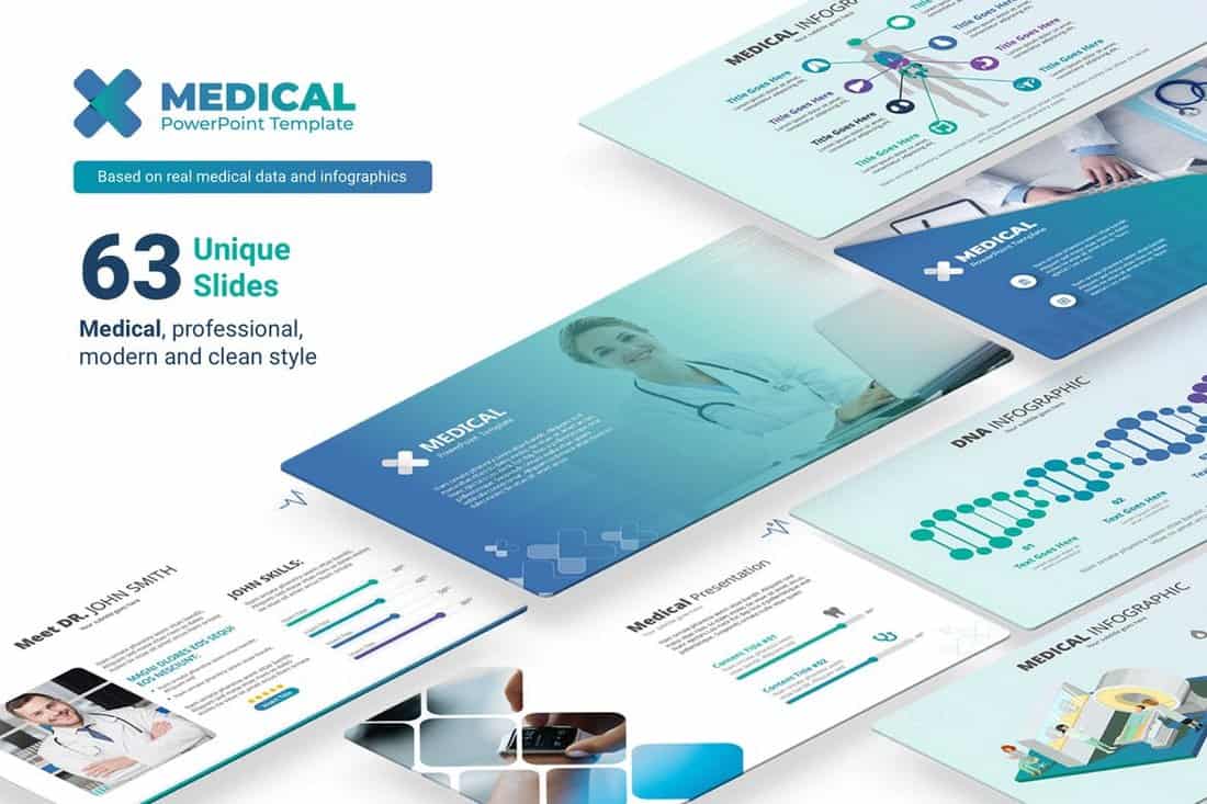 Powerpoint Template For Medical Presentation from designshack.net