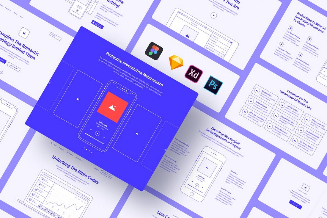 adobe xd wireframe download