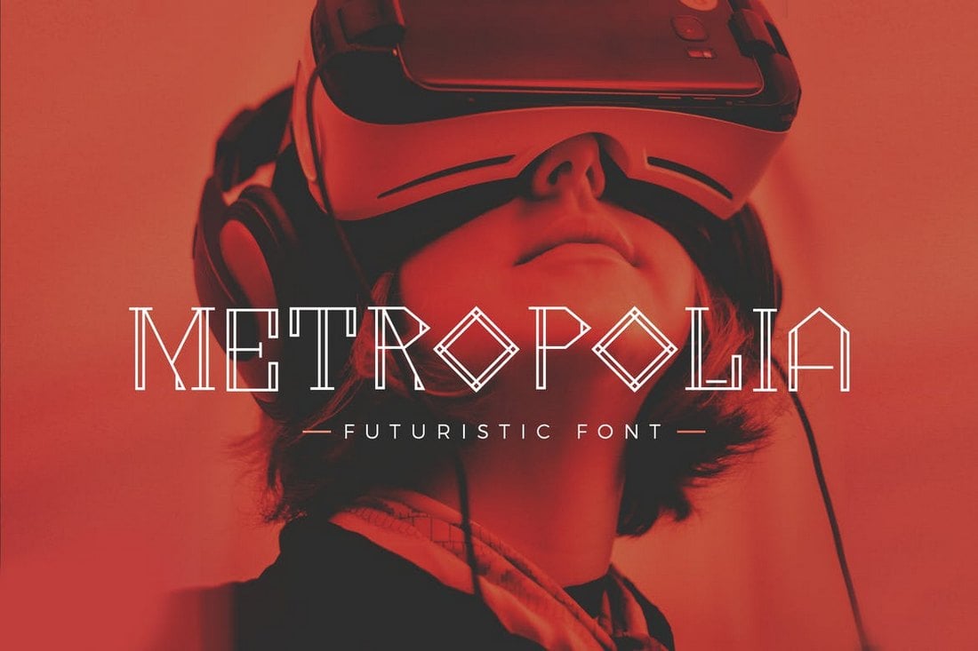 Metropolia-Futuristic-font-1 50+ Best Fonts for Logo Design design tips