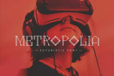Metropolia Cyberpunk-Style Futuristic Font