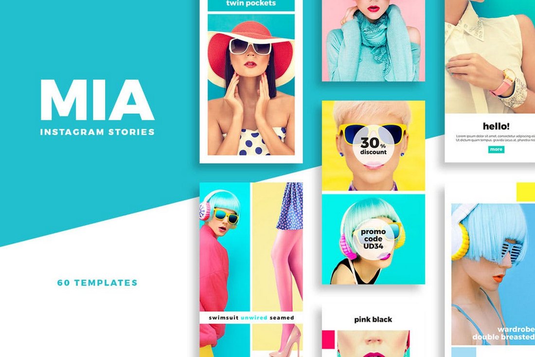 Mia-Instagram-Story-and-Post-Templates How to Use an Instagram Template design tips 