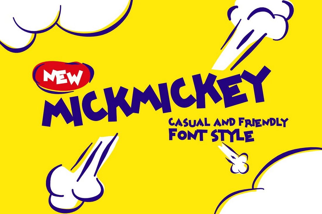 Mickmickey - Font Chunky Kasual