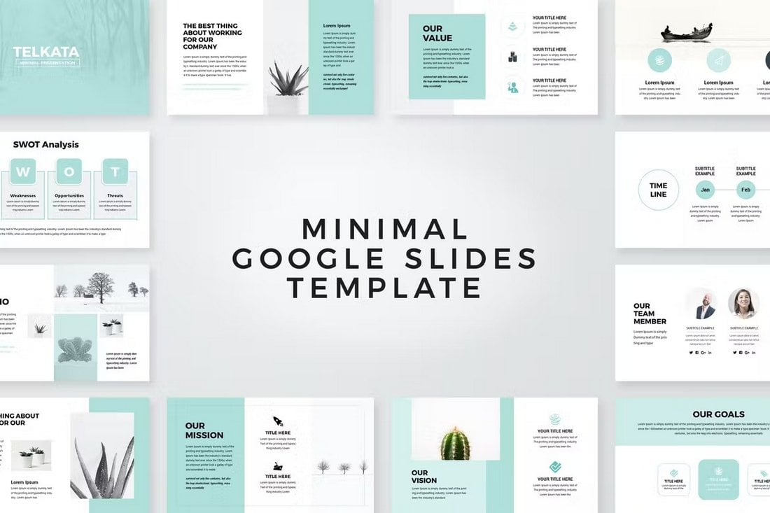 Minimal-Business-Google-Slides-Presentation 20+ Minimalist + Simple Google Slides Themes (Minimal Designs) design tips