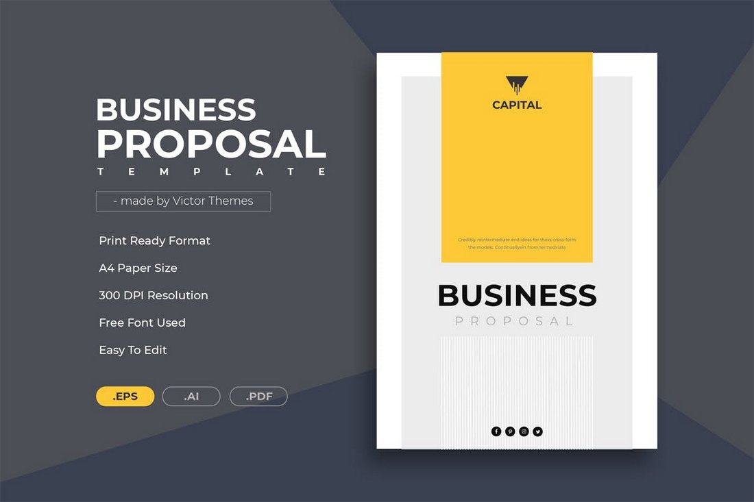 Minimal Business Proposal Template