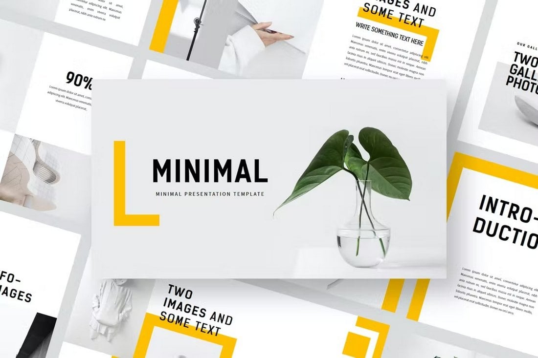 Minimal - Modern Simple Google Slides Theme