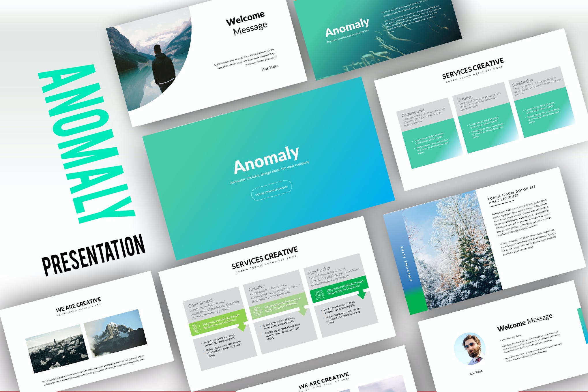 20+ Best Minimal PowerPoint Templates 20  Design Shack Within Pretty Powerpoint Templates