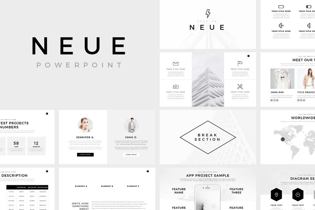 best simple presentation template