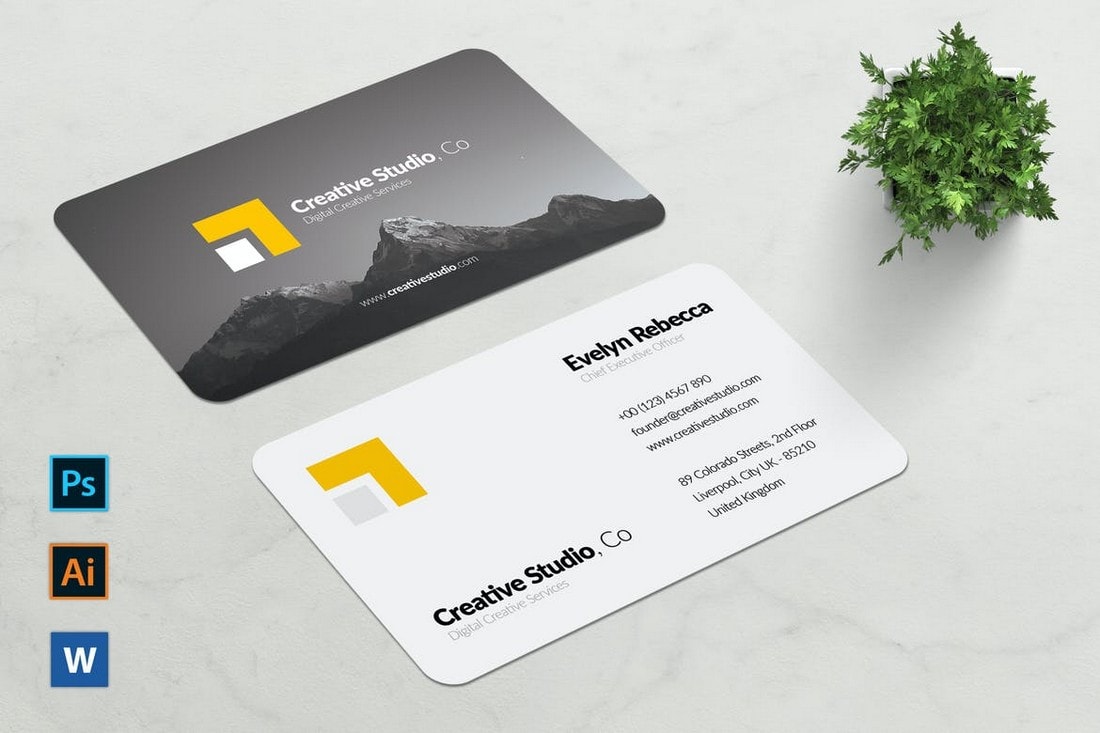 Minimalist Business Card Template