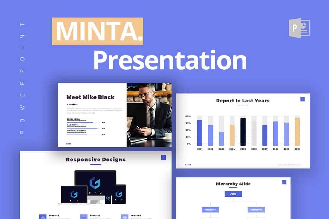 Minta-Business-Free-Powerpoint-Template 50+ Best Free PowerPoint Templates 2020 design tips 