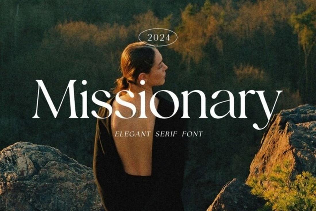 Missionary - Free Elegant Serif Font