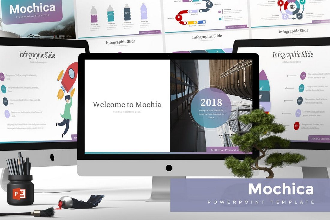 Mochica-Powerpoint-Template 20+ Modern Professional PowerPoint Templates design tips 