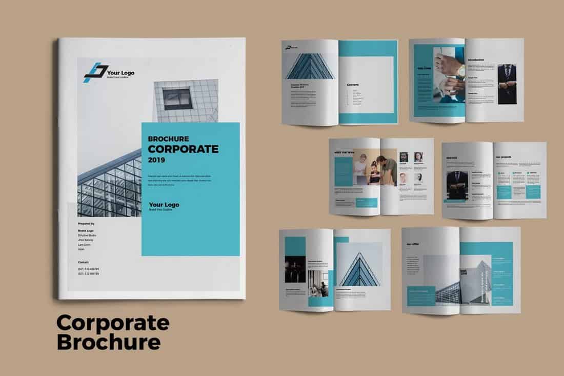 70 Modern Corporate Brochure Templates Design Shack