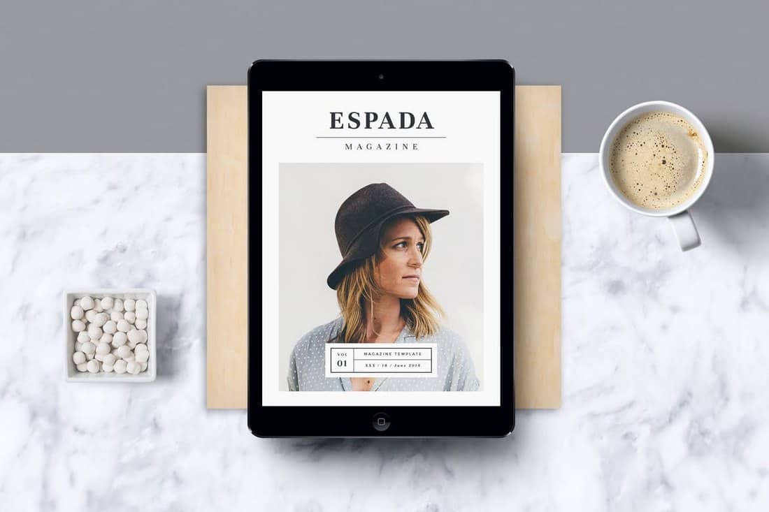 Modern E-Magazine Template