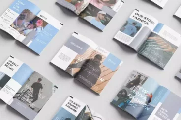 Modern Fashion Lookbook InDesign Template