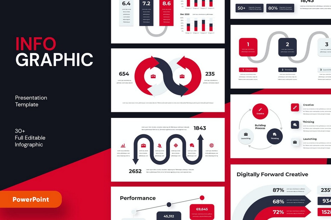 modern infographic template download