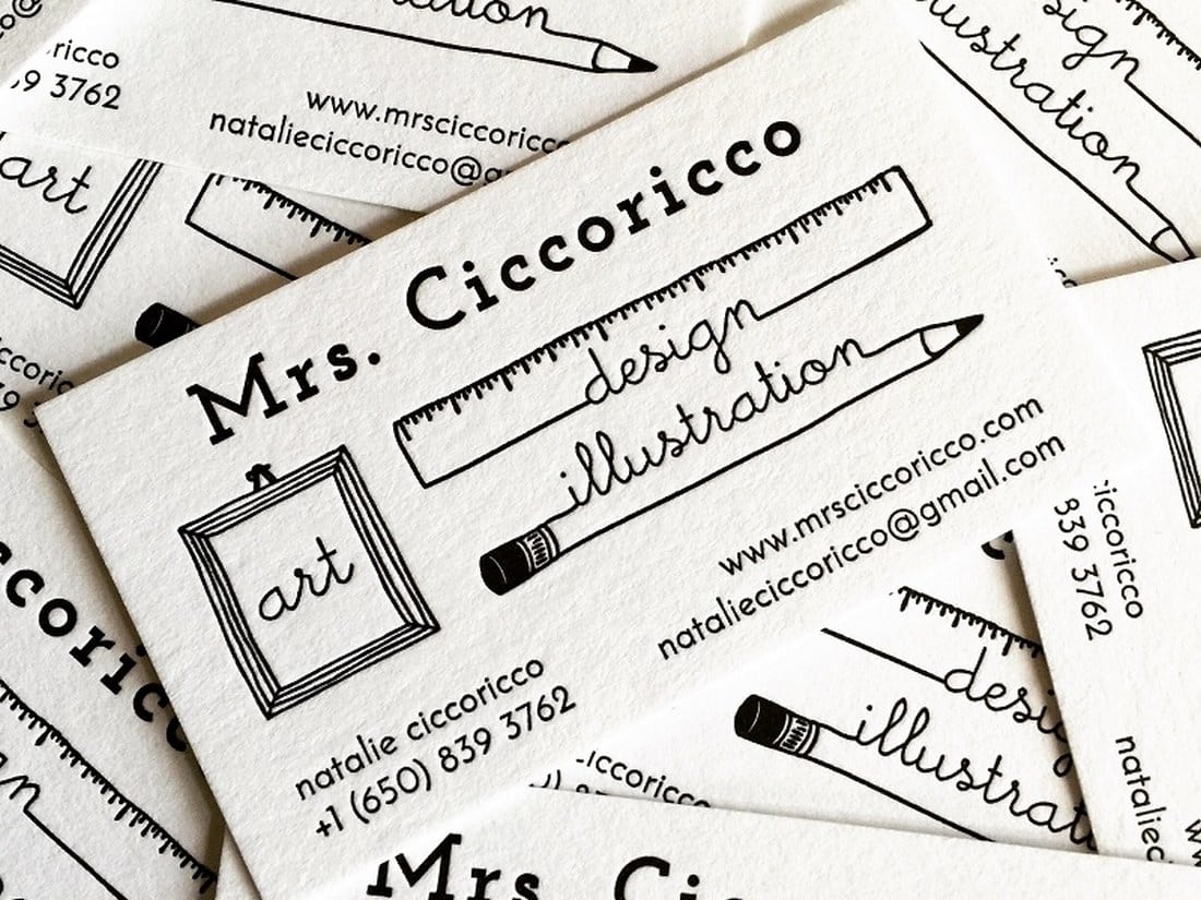 Modern-Letterpress-Bussiness-Card 10+ Beautiful Letterpress Business Cards design tips 