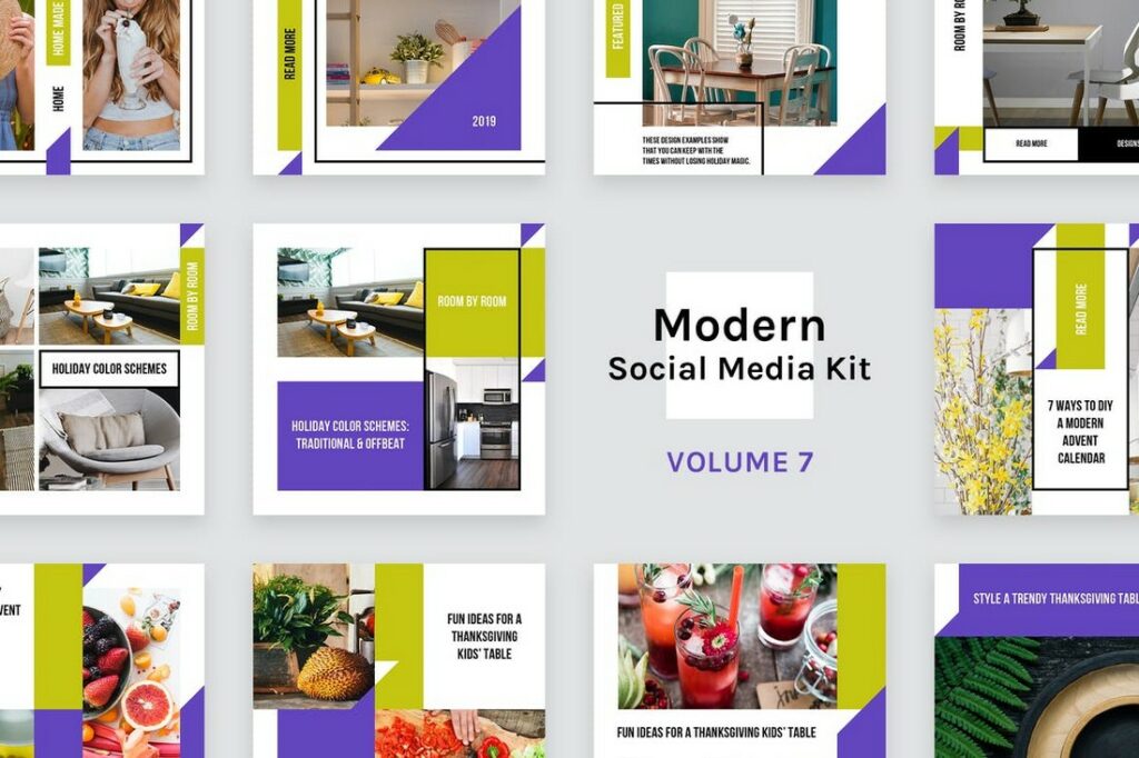 60+ Best Social Media Kit Templates & Graphics 2023 Design Shack