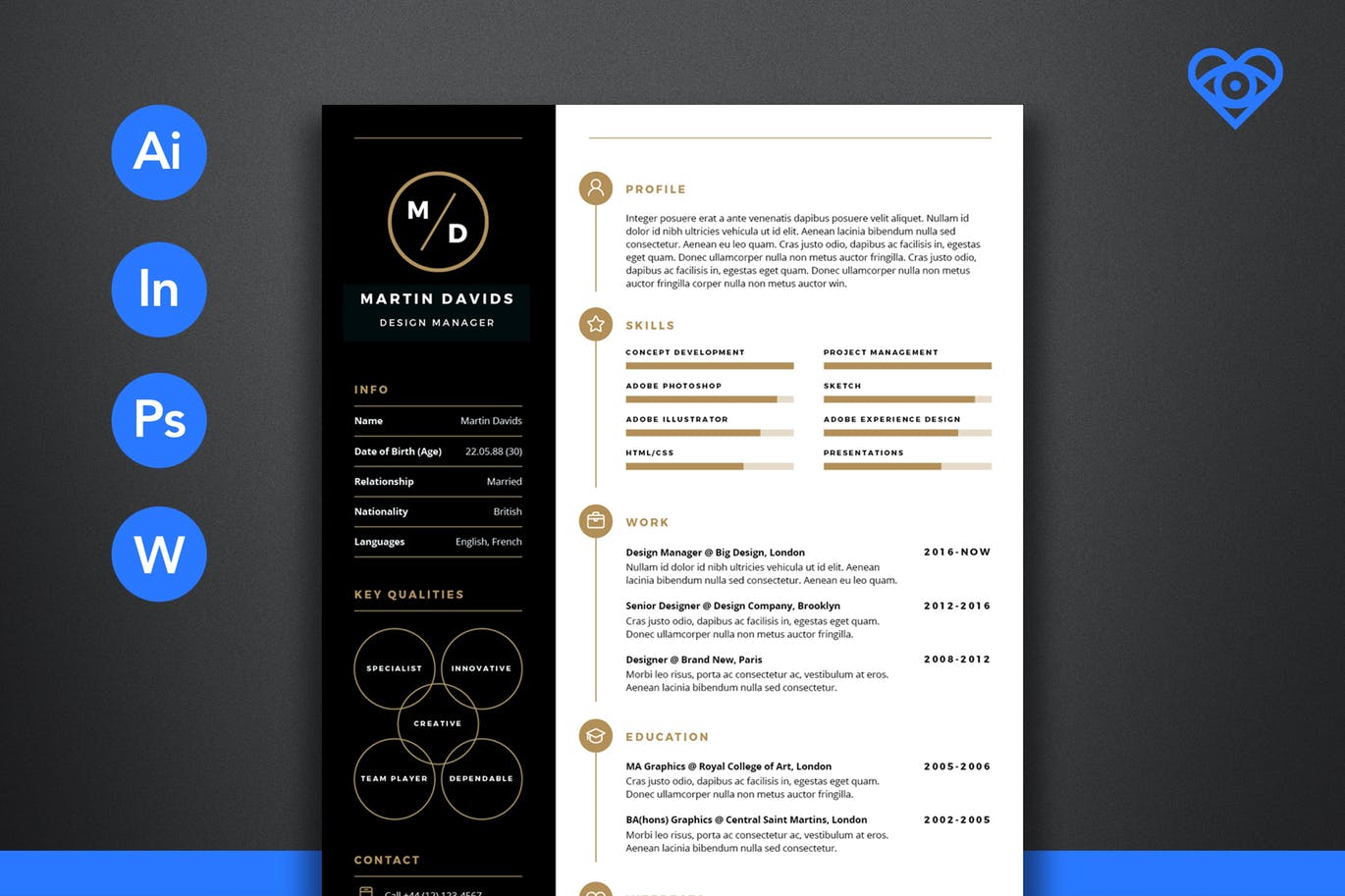 Modern-Resume 50+ Best CV & Resume Templates of 2019 design tips 