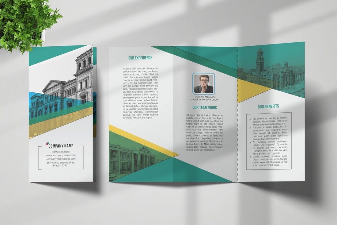 22+ Best Tri-Fold Brochure Templates (Word & InDesign) 22 For 6 Panel Brochure Template
