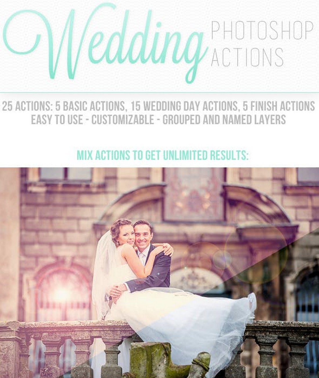 Action Photoshop Pernikahan Modern