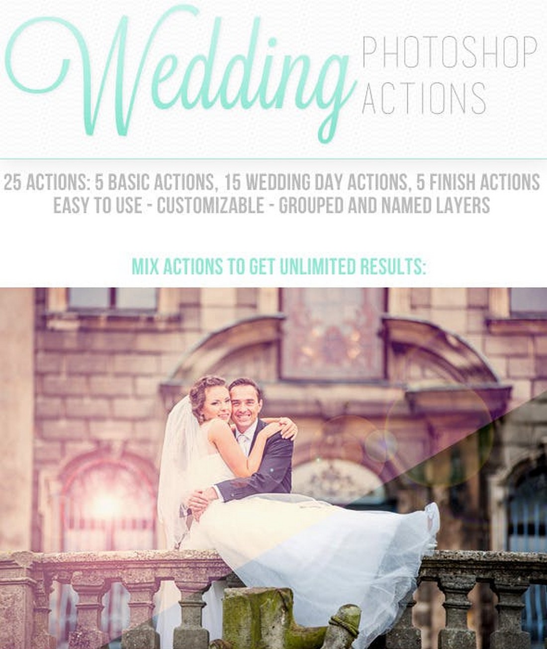 Modern Wedding Photoshop Actions