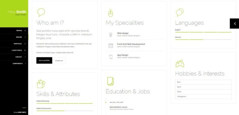 25+ Best Resume HTML Templates 2025 (Free & Pro) | Design Shack