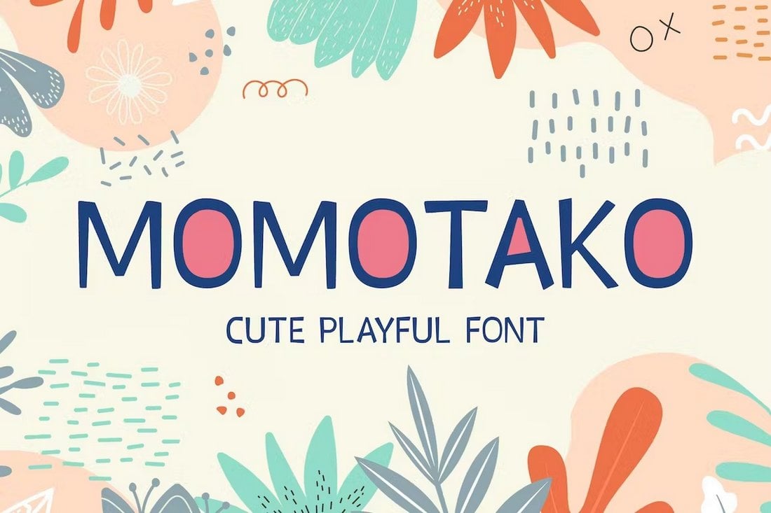 Momotako - Cute Playful Font