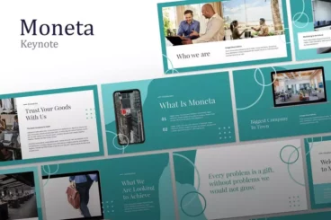 Moneta Finance Keynote Template
