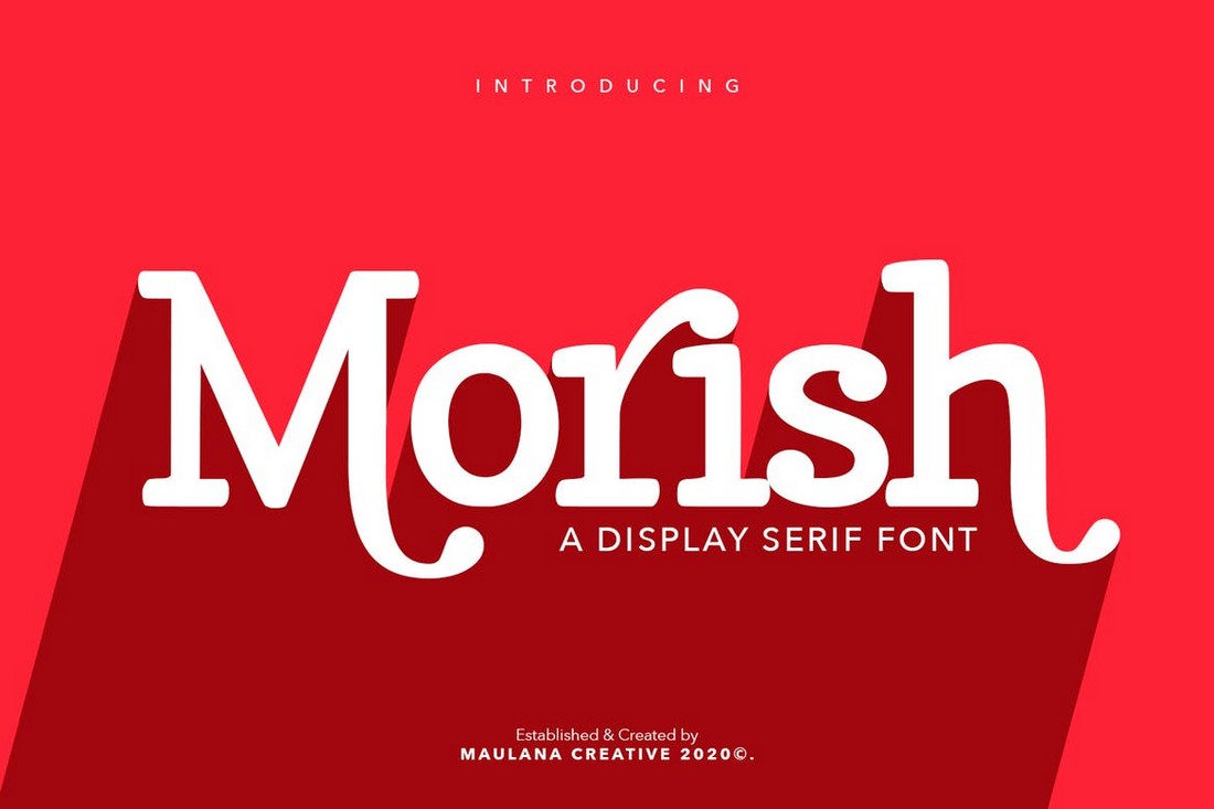 Morish-Handmade-Display-Font 30+ Best Fonts for Posters design tips 