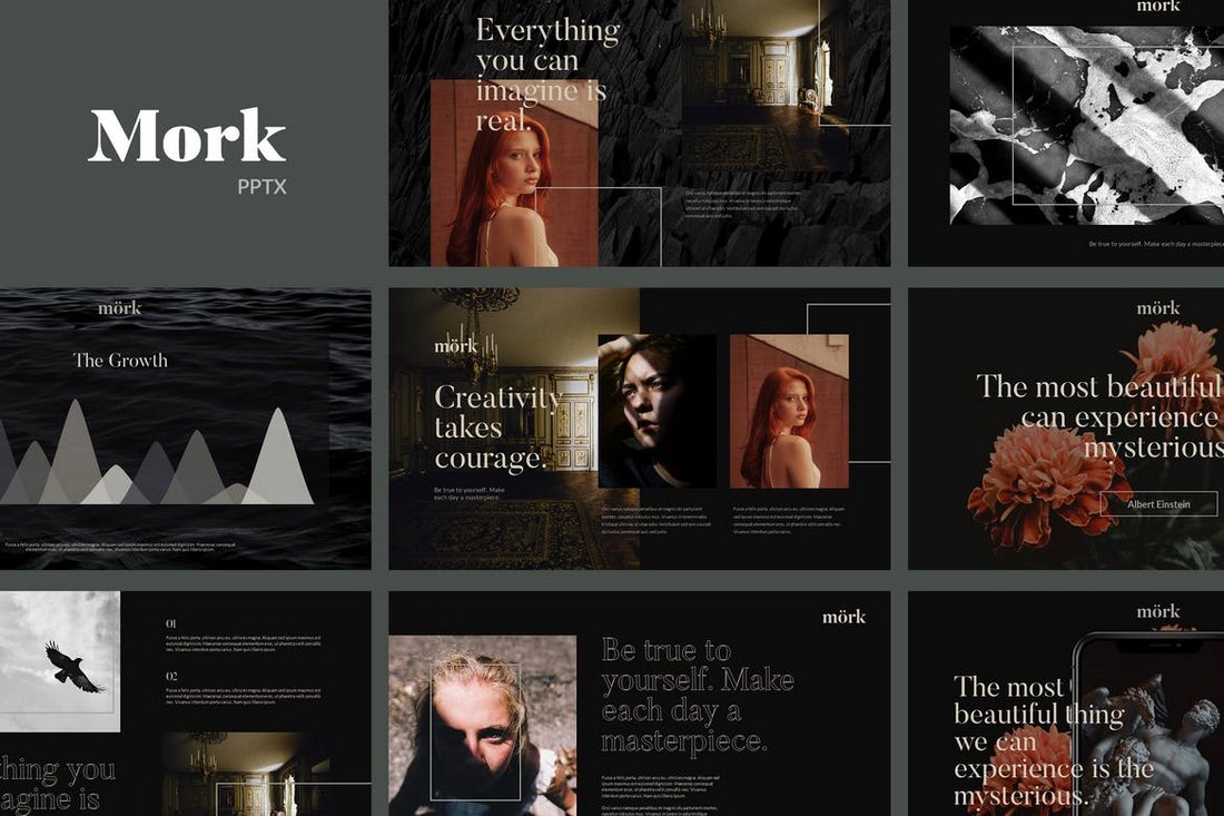 Mork - Creative Modern Powerpoint Template