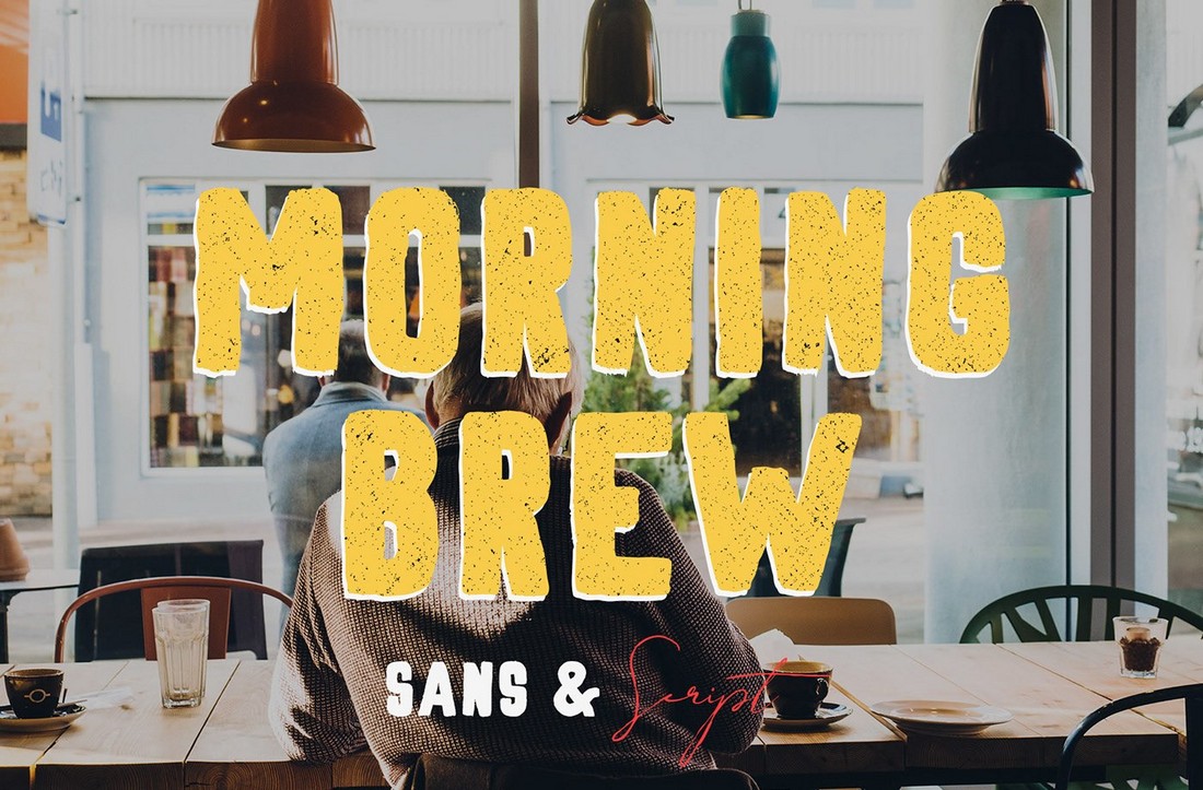 Morning Brew - Free Hand-Painted Font