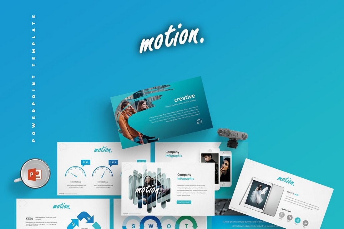 Motion-Cool-Powerpoint-Template 20+ Best Cool PowerPoint Templates design tips 