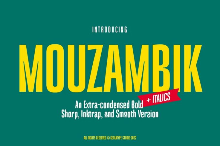 80+ Best Condensed & Narrow Fonts of 2024 | Design Shack