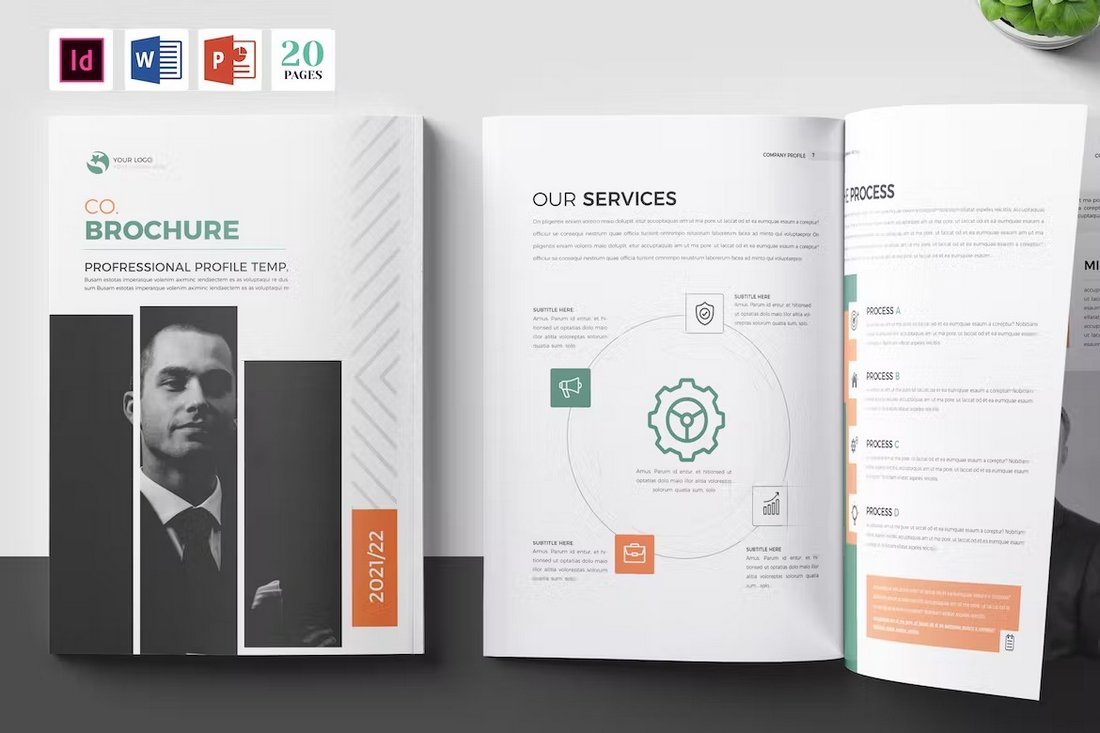 Multipurpose Business Brochure Word Template