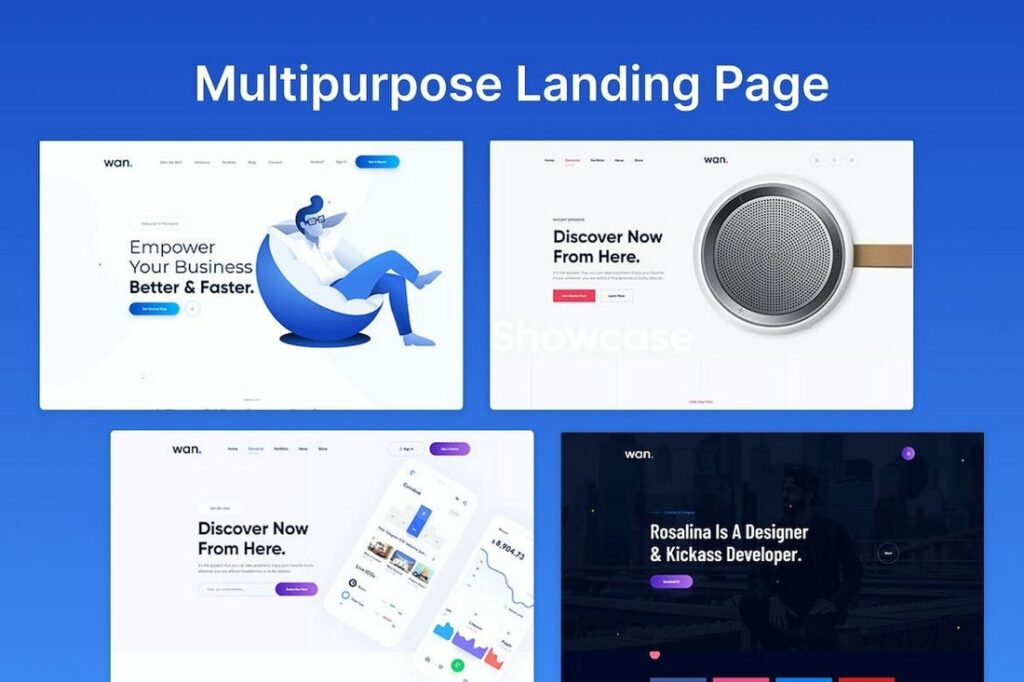 45+ Clean & Minimal Landing Page Templates (Free & Pro) | Design Shack
