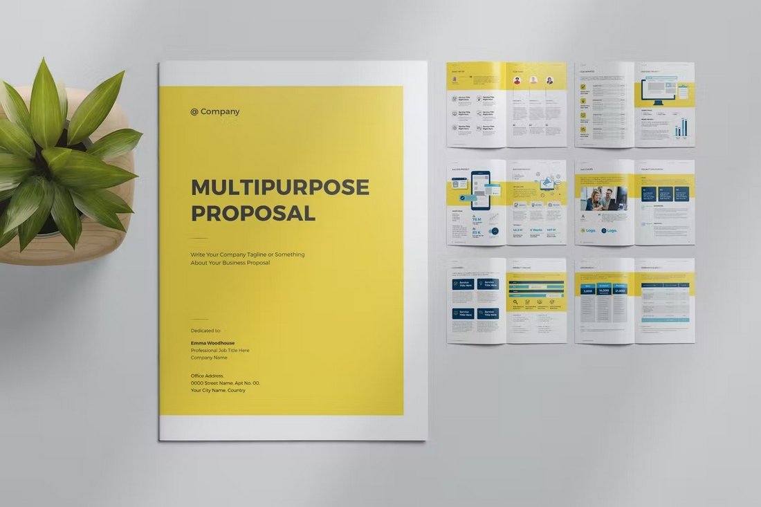 Multipurpose-Marketing-Proposal-Template 20+ Digital Marketing, Social & SEO Proposal Templates 2022 design tips 