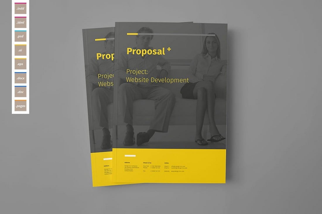 Multipurpose project proposal template.