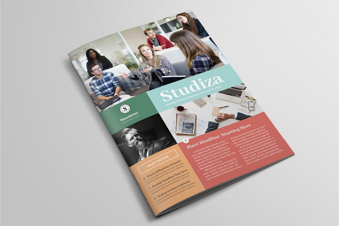 25 School Newsletter Templates 23 Design Shack