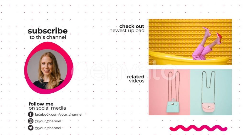 15+ Best YouTube End Screen Templates for 2025 Design Shack