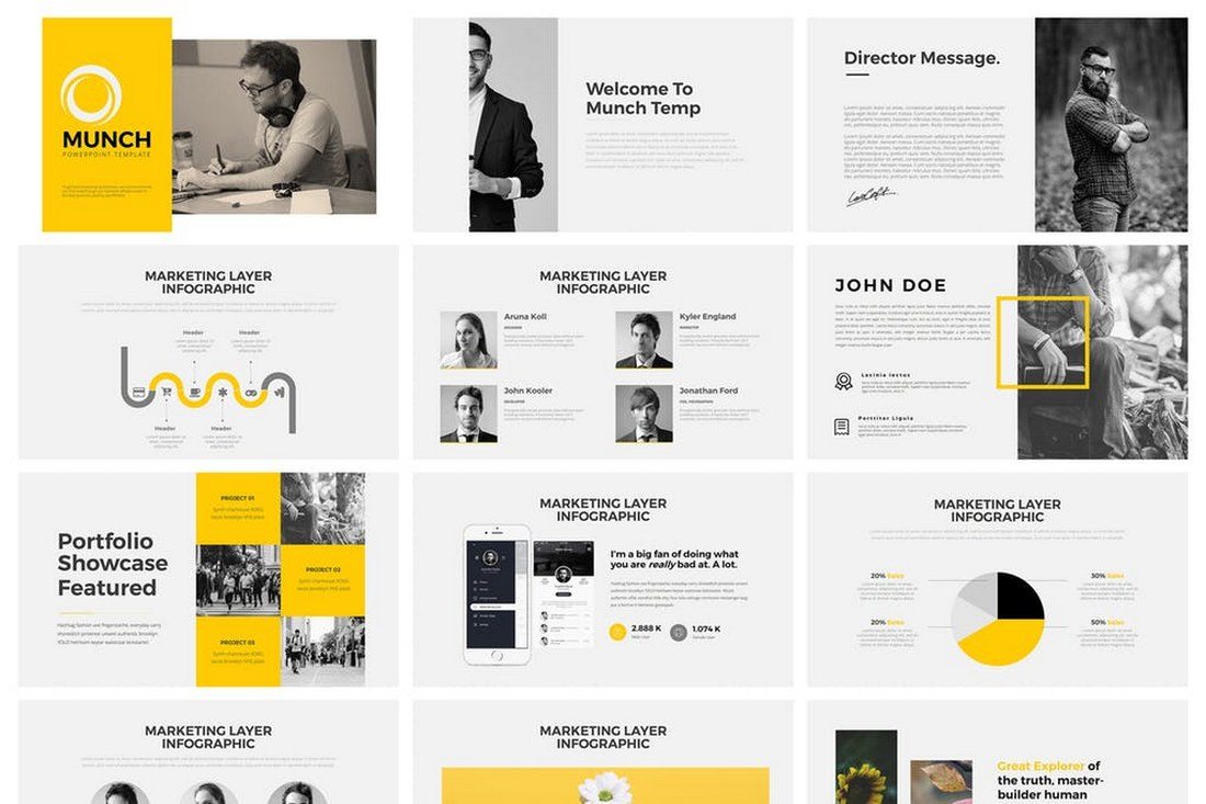 Munch-PowerPoint-Template 60+ Beautiful, Premium PowerPoint Presentation Templates design tips Inspiration|microsoft|powerpoint|presentation|template 