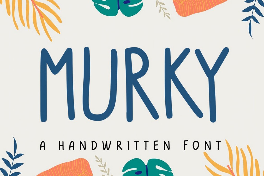 Murky-Handwritten-Simple-Font 25+ Best Friendly & Simple Fonts in 2022 (Free & Premium) design tips 