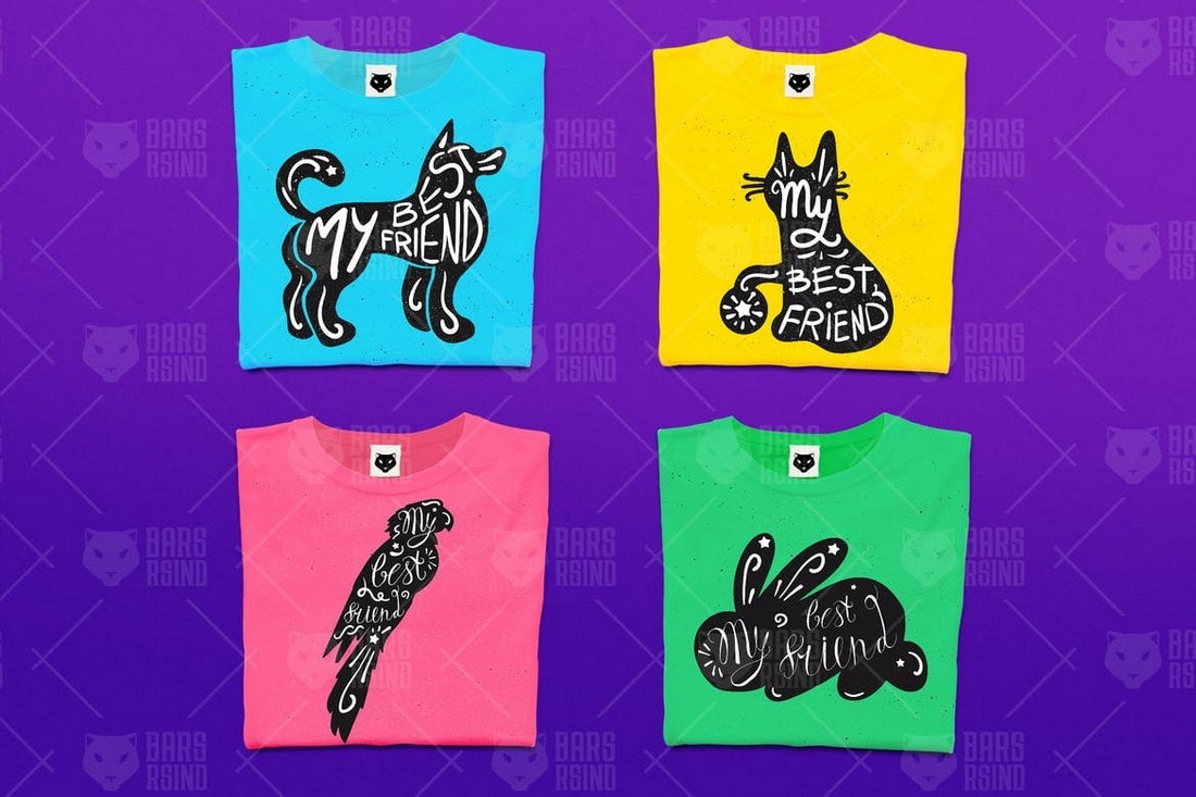 My-Best-Friend-tshirt-design 10+ Creative T-Shirt Design Ideas (How to Design a T-Shirt) design tips Graphics 