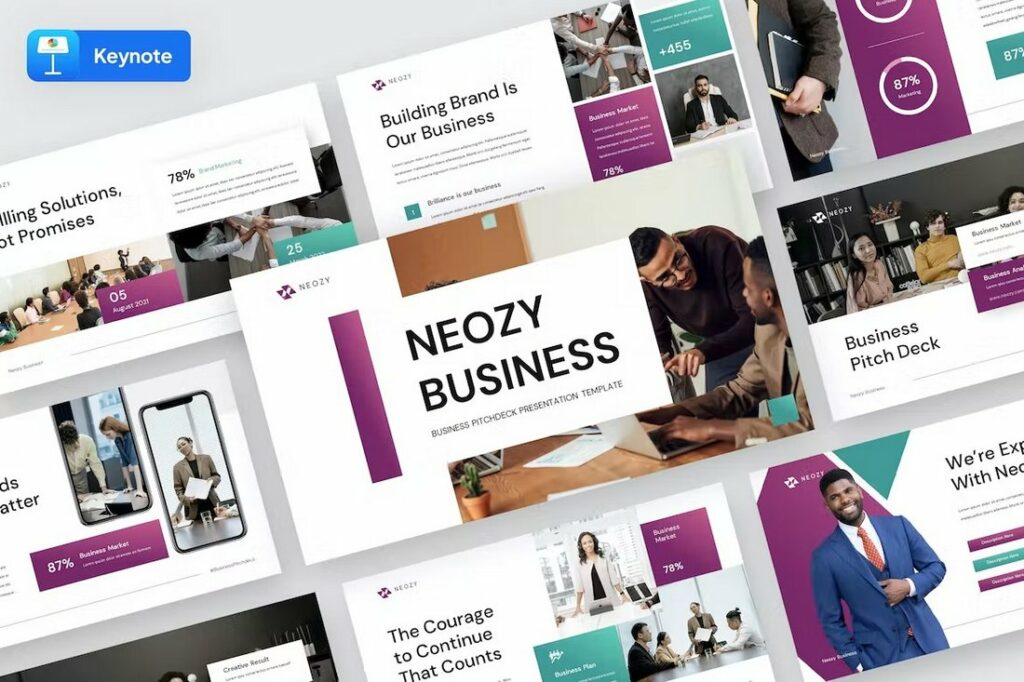 75+ Modern, Premium Keynote Templates | Design Shack