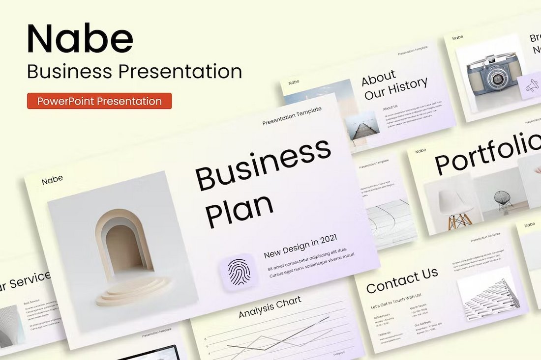 Nabe - Creative Business Powerpoint Presentation