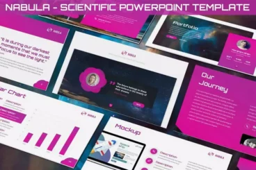 Nabula Scientific PowerPoint Template