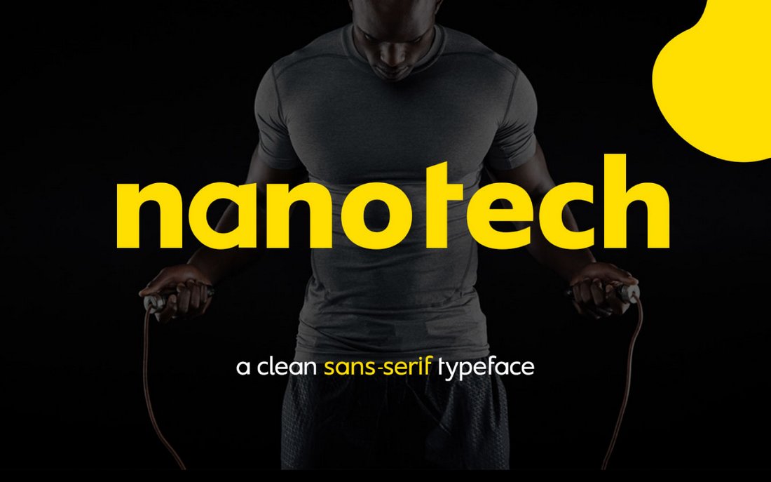 Nanotech-Free-Modern-Font 30+ Best YouTube Fonts (For Thumbnails + Videos) 2020 design tips 