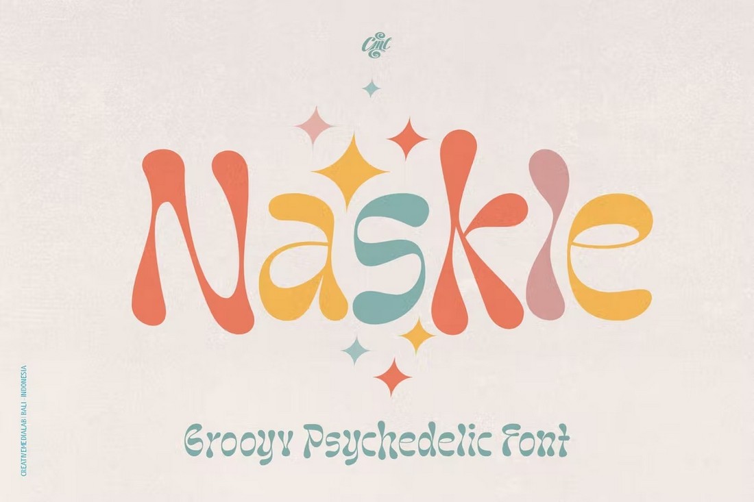 Naskle-Groovy-Retro-80s-Font 20+ Best Retro 80’s Fonts (Classic Retro 80’s Typography) design tips 